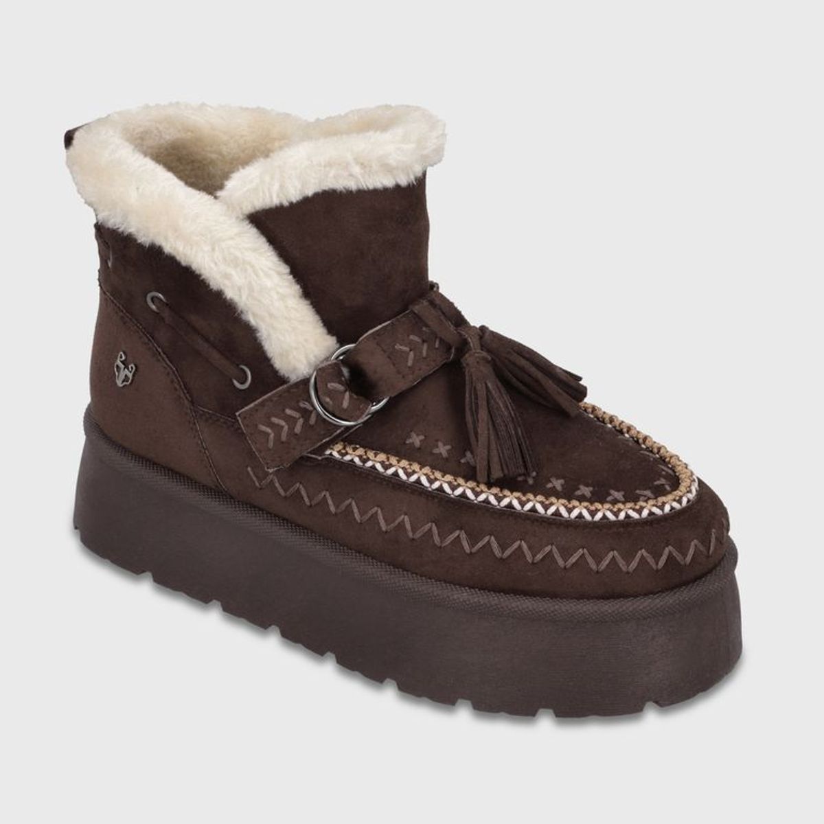 GOTTA - Botin Plataforma Café Mujer 4811753