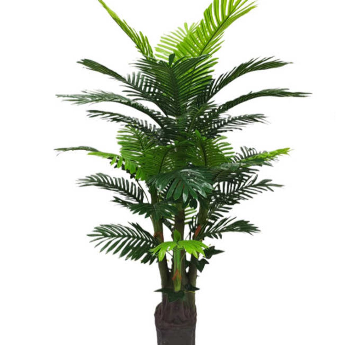 GENERICO - Planta Artificial Palmera Decorativa 1,50CM para Interior de Hogar
