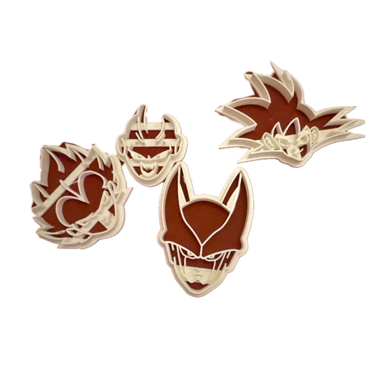 GENERICO - Cortador de Galletas - Dragonball Z Pack 4