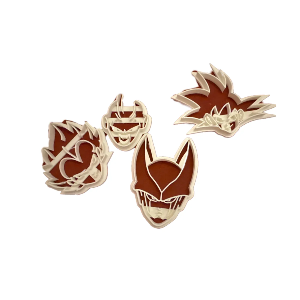 GENERICO - Cortador de Galletas - Dragonball Z Pack 4