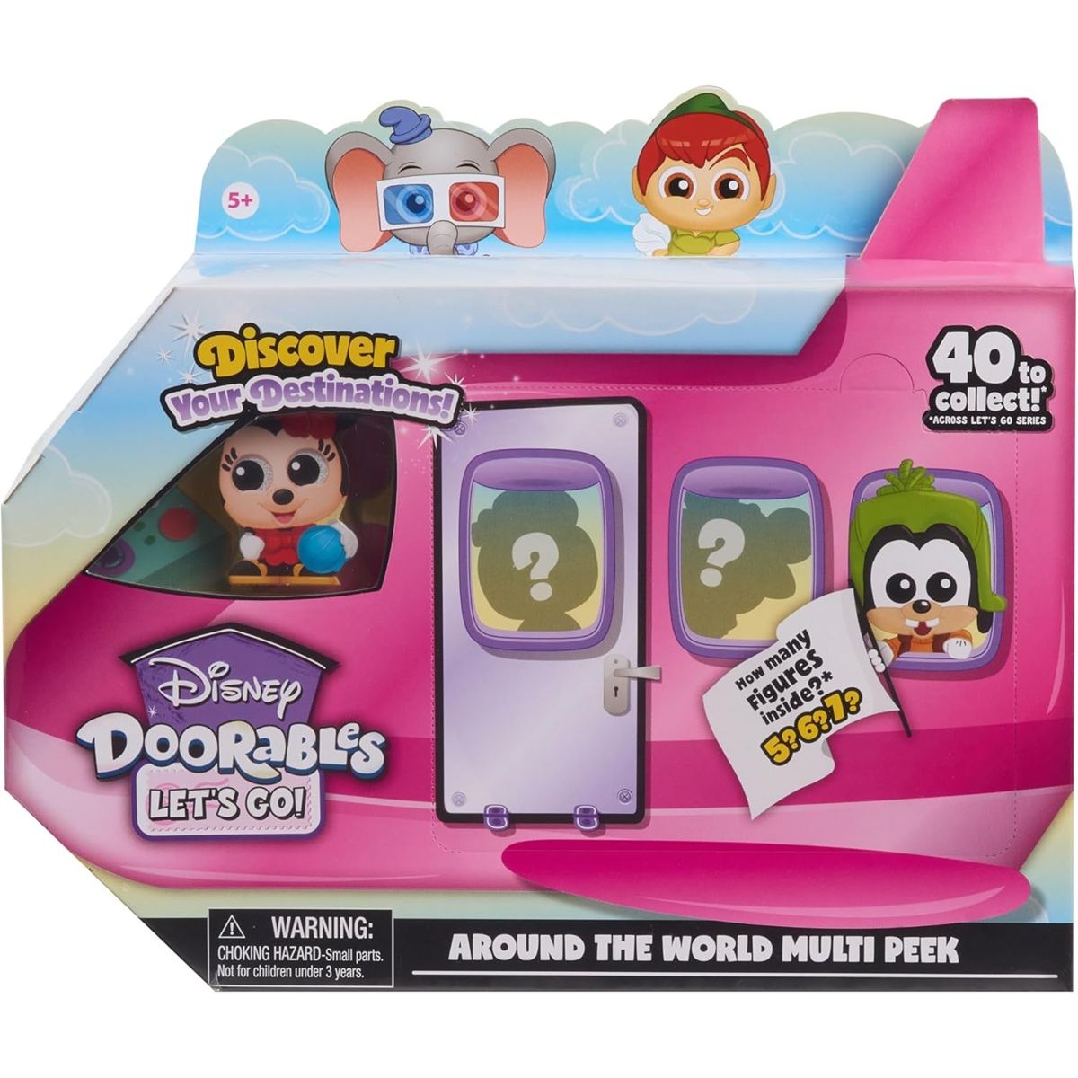 DISNEY - DOORABLES PACK DE FIGURAS ALREDEDOR DEL MUNDO