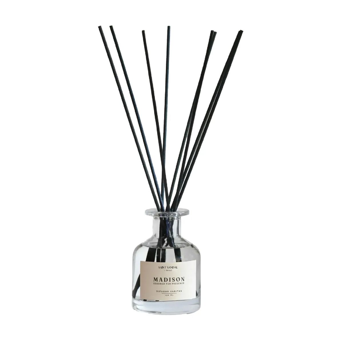 MADISON - Difusor Varitas Madison Saint Sandal Transparente 150 ml