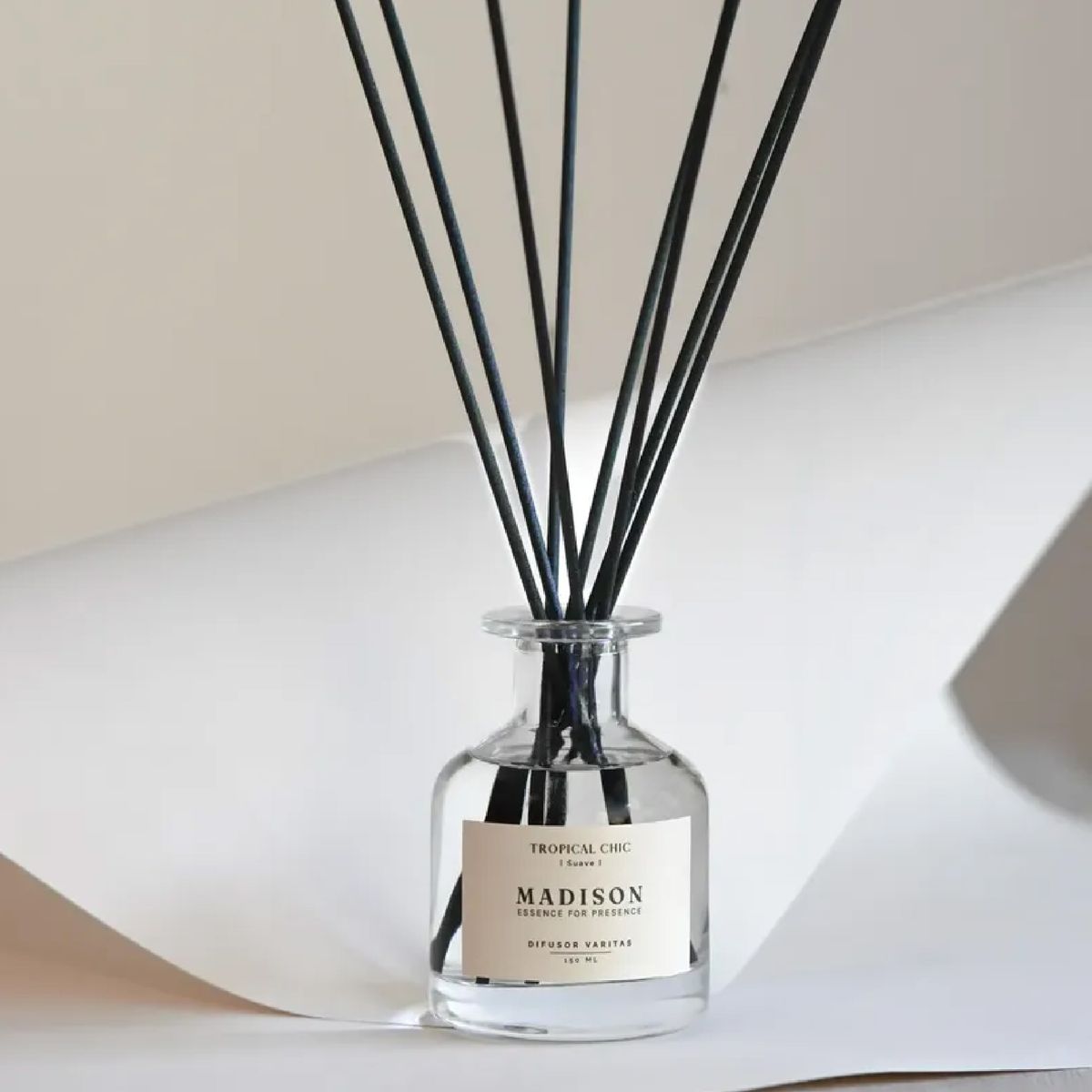 MADISON - Difusor Varitas Madison Saint Sandal Transparente 150 ml
