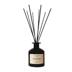 MADISON - Difusor Varitas Black Cedar Negro 250 ml