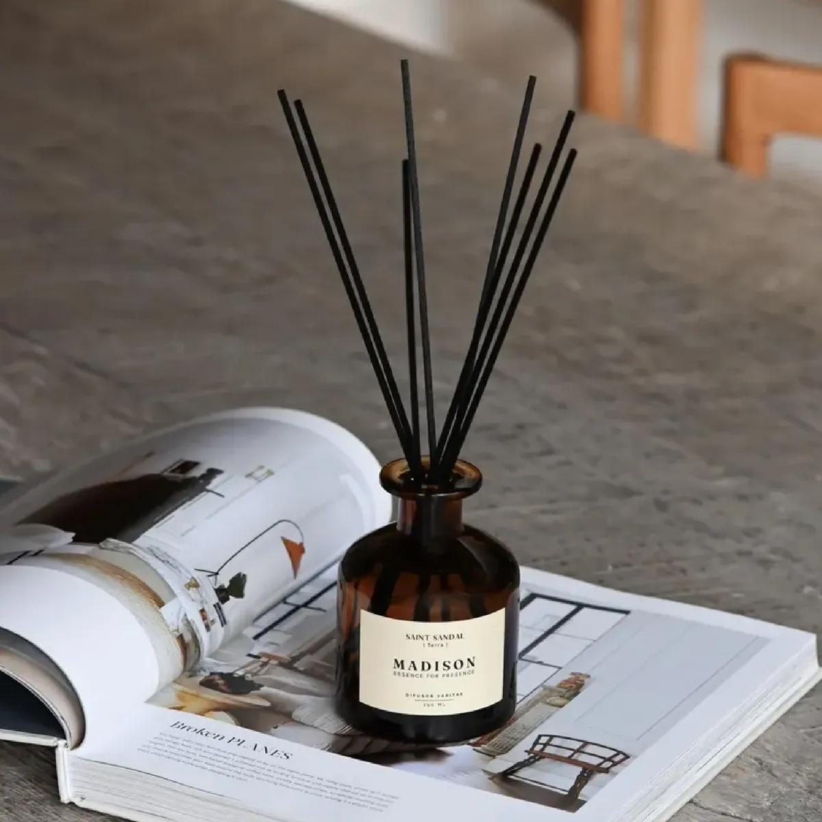 MADISON - Difusor Varitas Madison Passion Fig Ámbar 250 ml