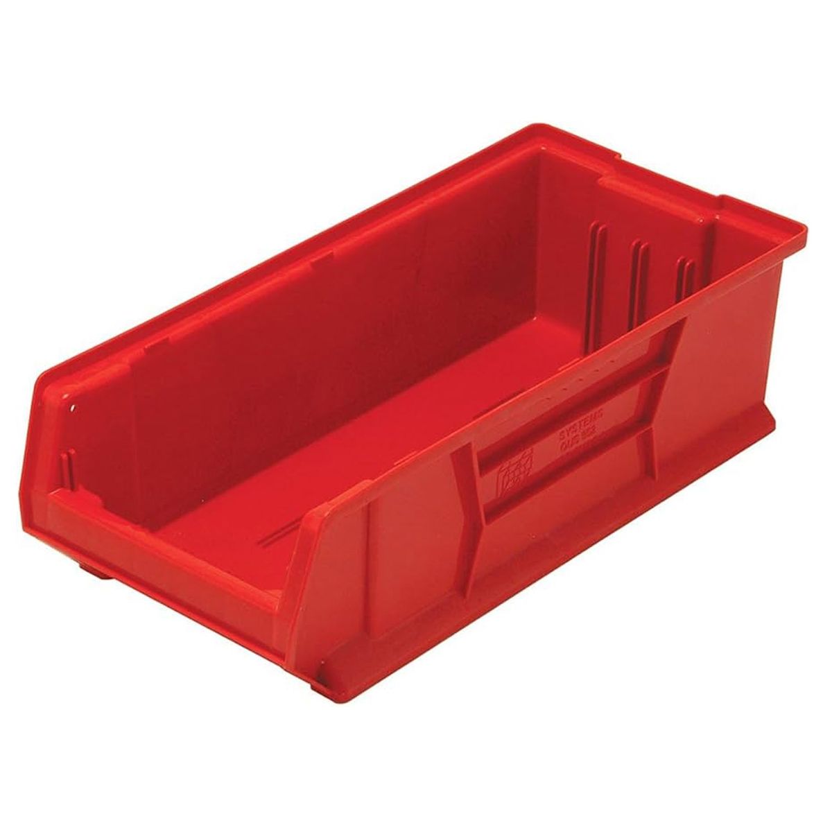 QUANTUM - Caja Organizadora Qus952 Apilable 60,6x27,9x17,7 - Rojo - 2u