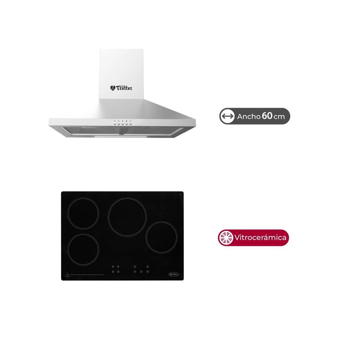 Kit Duo Cocina Glass Fein Vitro Pro Albin Trotter, marca ALBIN TROTTER - Foto Principal