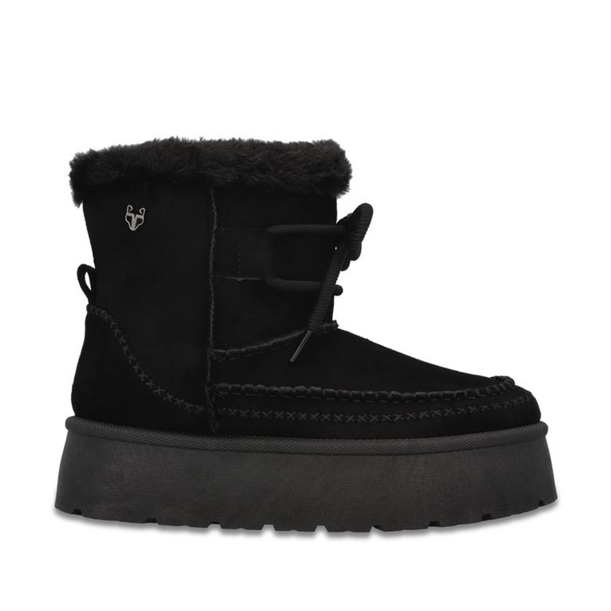 GOTTA - Botin Plataforma Negro Mujer 4811501