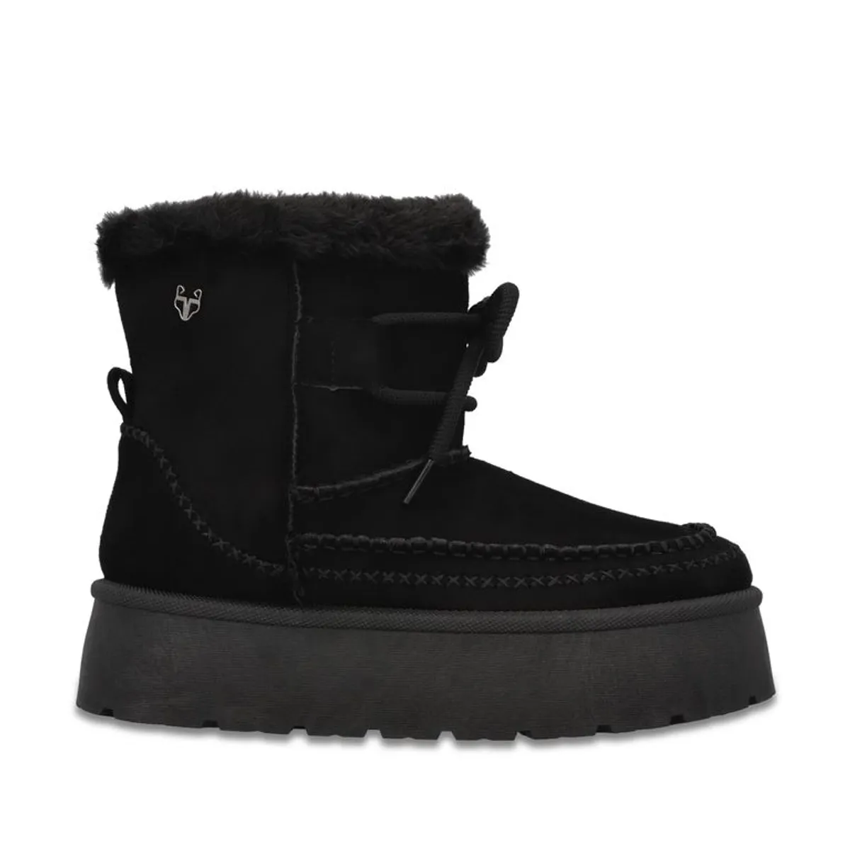 GOTTA - Botin Plataforma Negro Mujer 4811501