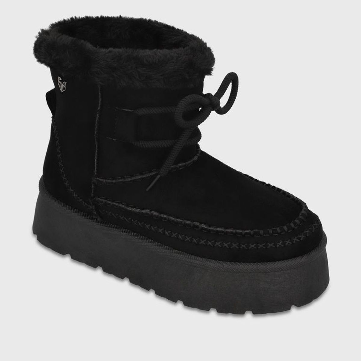 GOTTA - Botin Plataforma Negro Mujer 4811501
