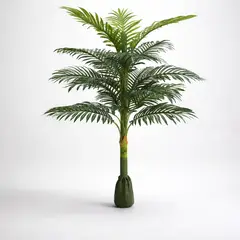 GENERICO - Planta Artificial Palmera Decorativa Para Hogar 1.20CM