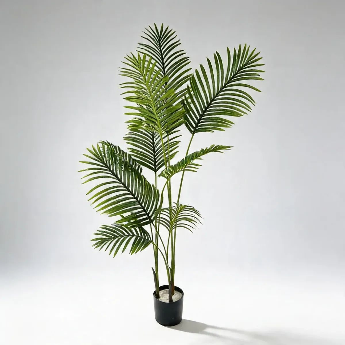 GENERICO - Planta Artificial Palmera Areca 1.5m Con Macetero
