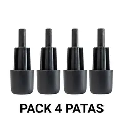 BLOCCARE - Set 4 Topes Centrales Para Cama Rosen - Patas de Plastico