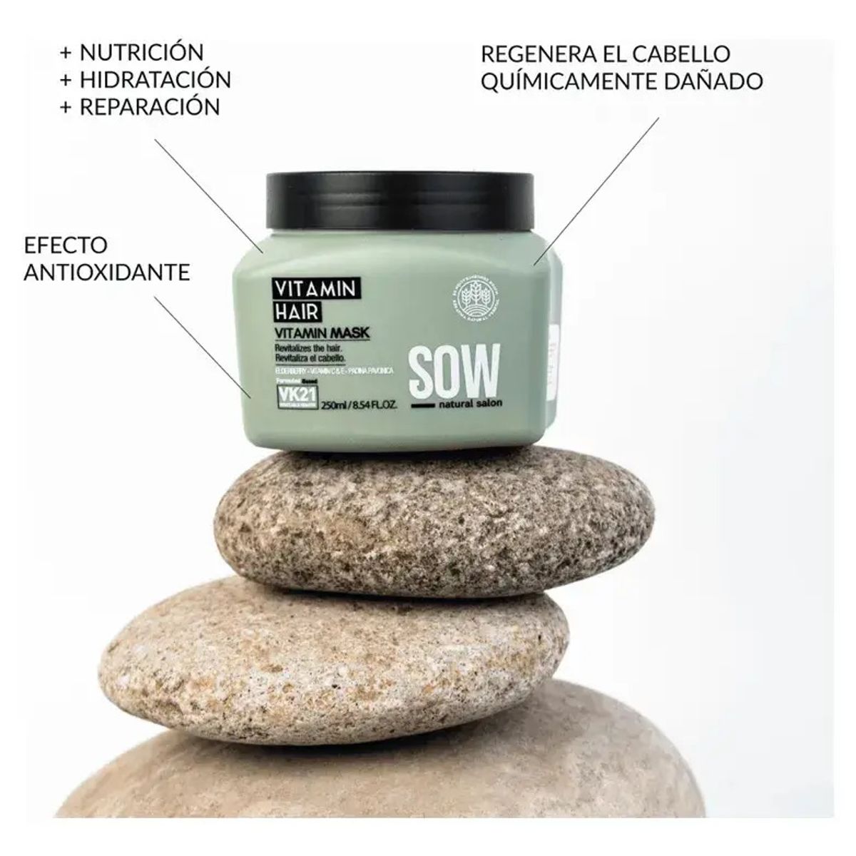 GENERICO - Máscara Sow Vitamin Hair 250ml