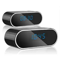 IRM - Reloj Camara Espia Pack 2 Wifi Sobre Mesa Seguridad Hogar Hd Inalambrica Bateria Pro FIGOIMPORT