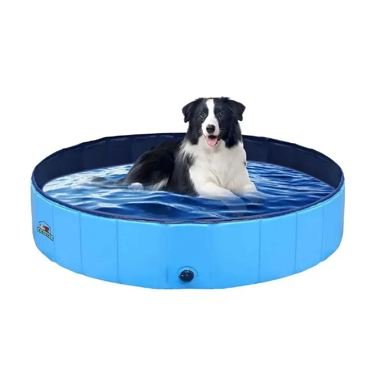 GENERICO - Piscina Plegable para Mascotas PVC Resistente 120x30cm
