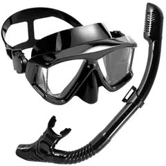 GENERICO - Set Máscara Buceo + Snorkel Para Adultos Cómodo Y Seguro