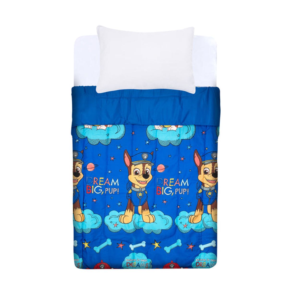 MASHINI - CUBRECAMA PLUMON PAW PATROL KIDS 1.5 PLAZAS