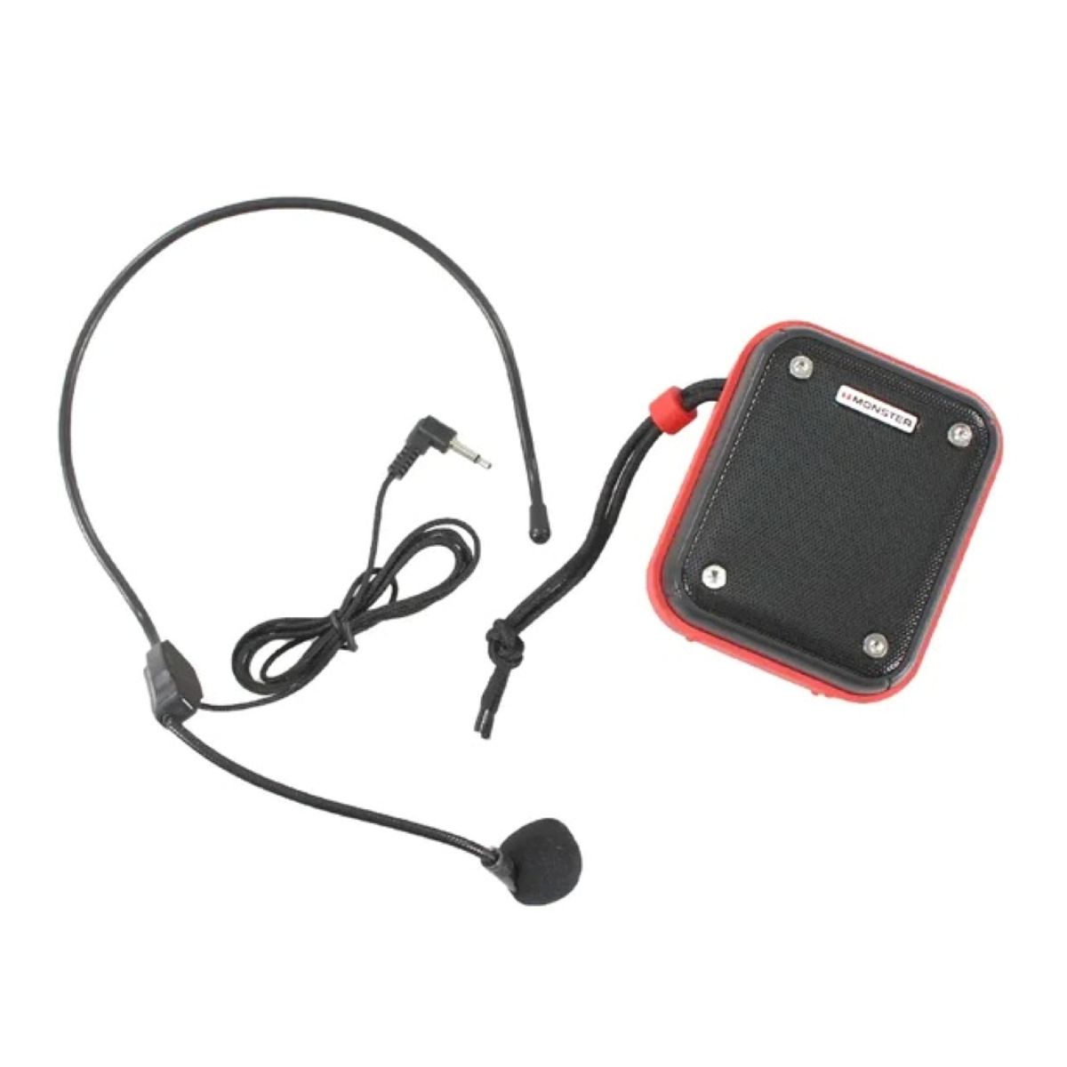 MONSTER - Parlante Portatil Bluetooth Monster Airfree GK200 Con Microfono Cintillo
