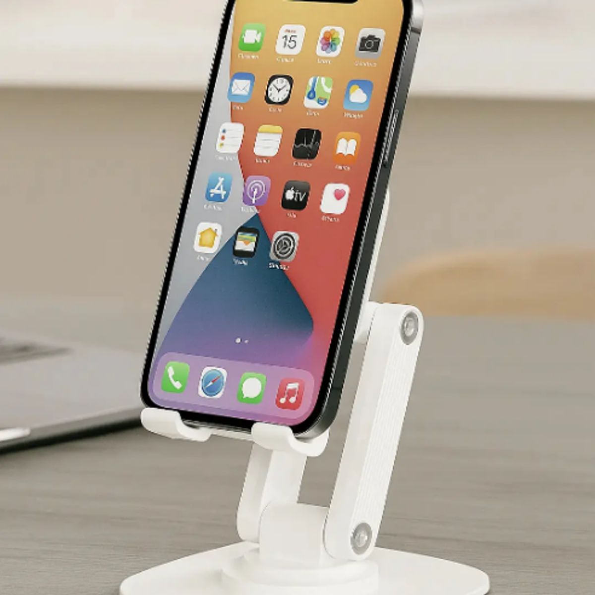 GENERICO - Soporte Ajustable Plegable Para Celular De Escritorio