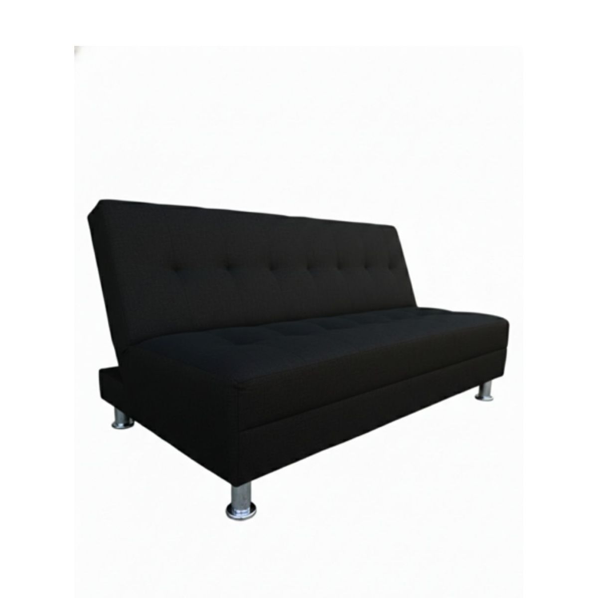 GENERICO - sofa cama new negro felpa