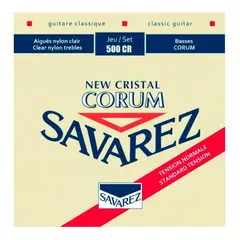 SAVAREZ - Set de Cuerdas Guitarra Acústica Nylon 500CR CORUM