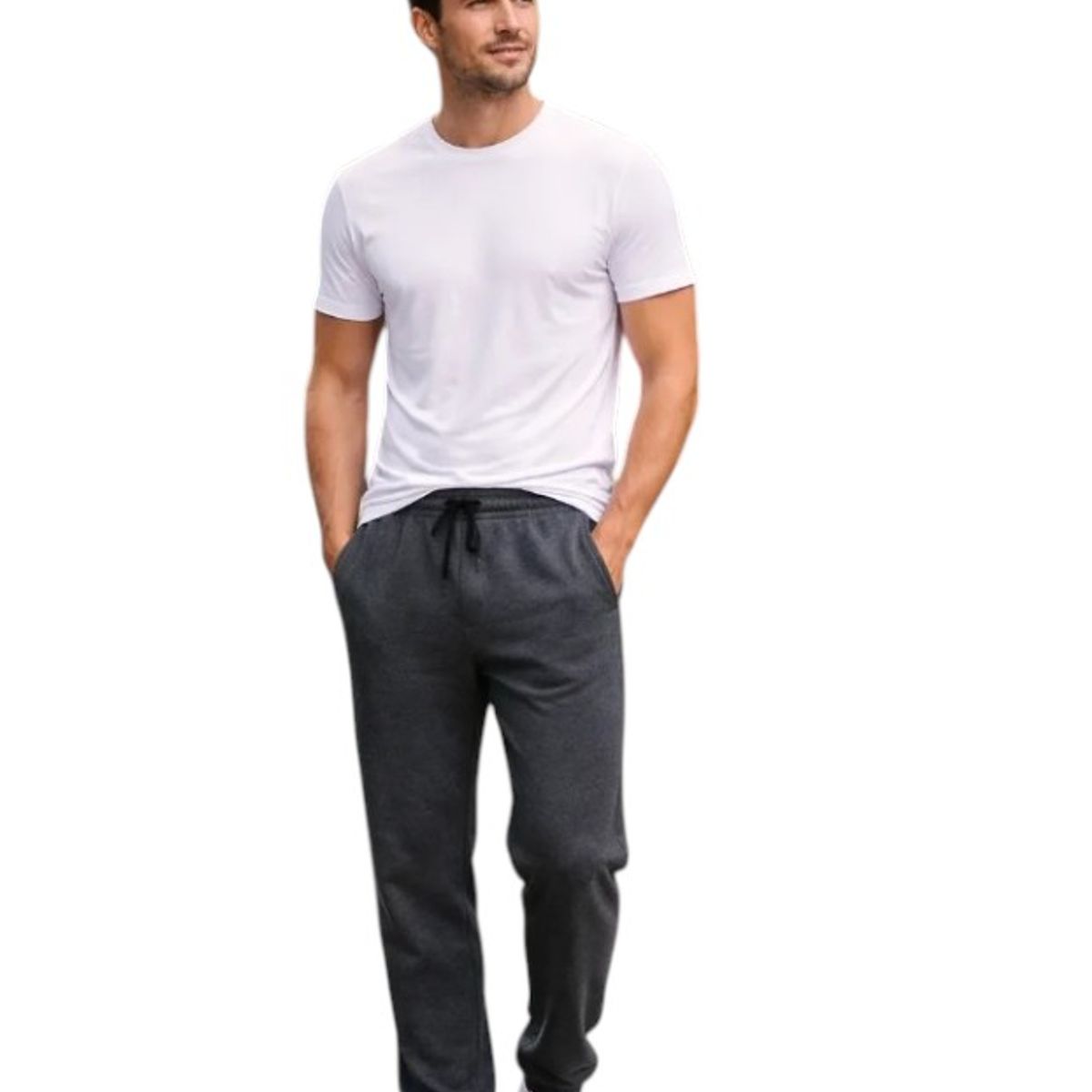 AGW - Pack 3 Pantalones Buzo Hombre  Polar /sin Puño