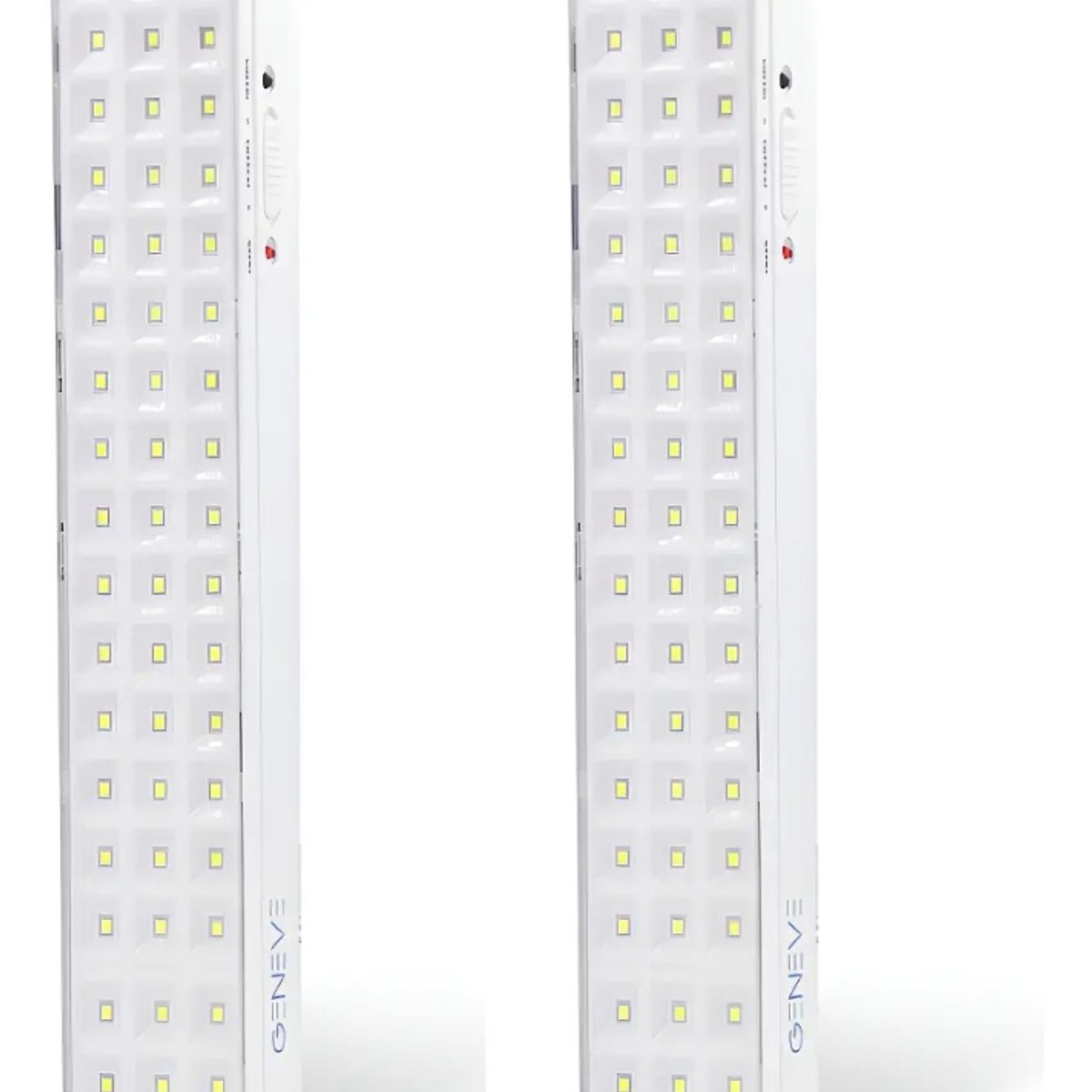 IRM - Luces De Emergencia Pack 2 60 Led Recargable Pared Portatil Interior Seguridad Calidad FIGOIMPORT