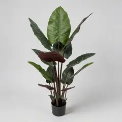 GENERICO - Planta Artificial Decorativa 1.60cm Interior Con Macetero