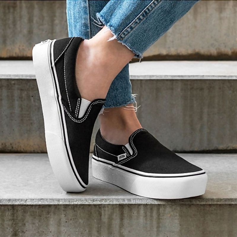 VANS - Vans Zapatilla urbana mujer negro