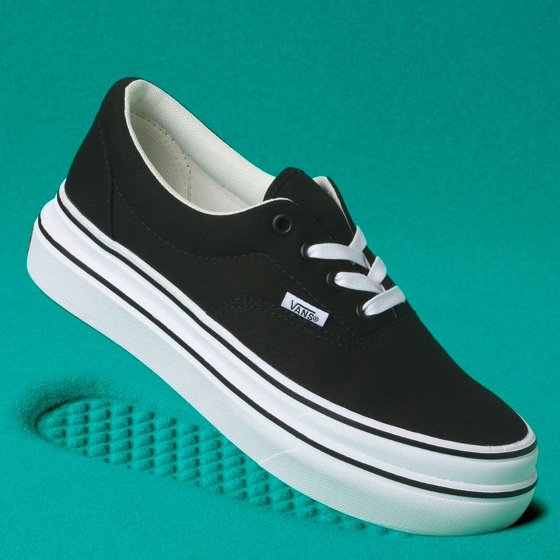 VANS - Ua Super Comfycush Era (Canvas) Black/True Zapatilla Urbana Mujer