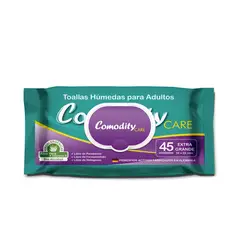 GENERICO - Toallitas Humedas Adulto Comodity X45 Tamaño Extra Grande