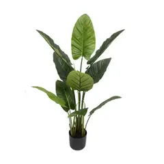 GENERICO - Planta Artificial Decorativa 1.20cm Interior Con Macetero