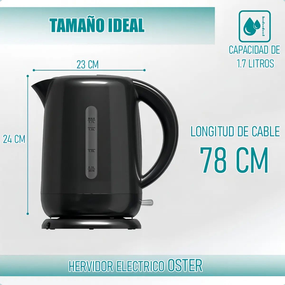 OSTER - Hervidores Electricos Oster Hervidor Electrico Oster 1.7 L