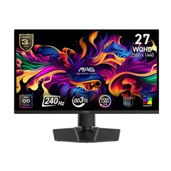 MSI - Monitor Gamer MAG 271QP QD-OLED X24 27 QHD 240Hz 0.03ms