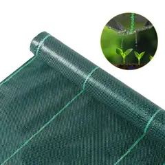 GENERICO - Tela Antimaleza Anti Hierba Ground Cover 10 X 2 Mts Verde