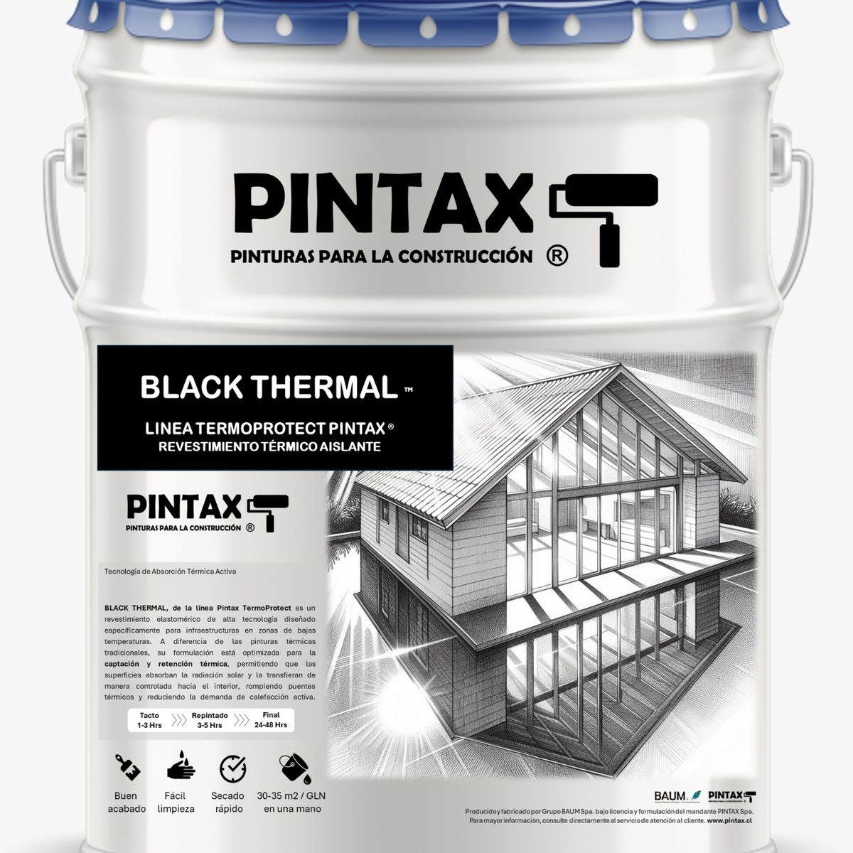 BAUM - AISLANTE TERMICO BLACK THERMAL PINTAX
