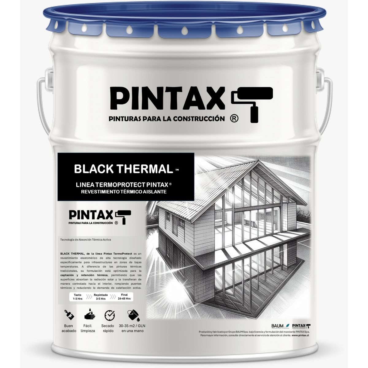 BAUM - AISLANTE TERMICO BLACK THERMAL PINTAX