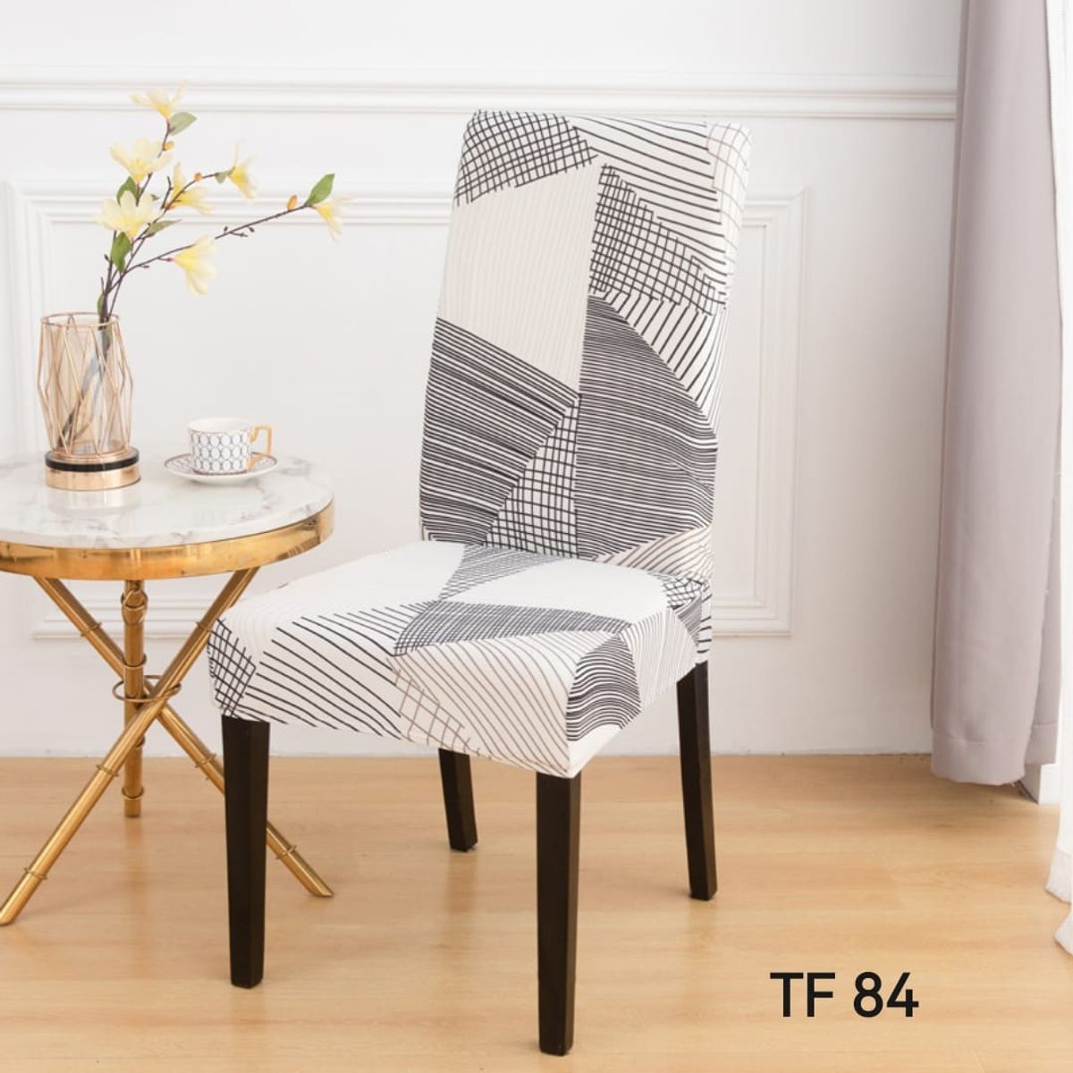 GENERICO - fundas para silla de comedor 6 unidades