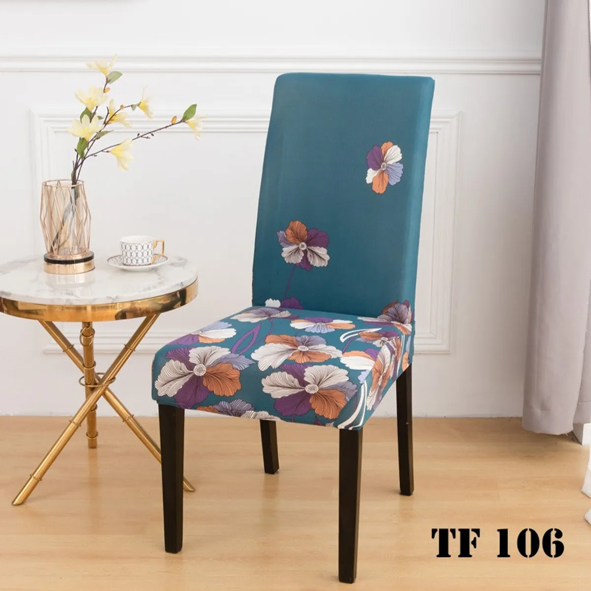 GENERICO - fundas para silla de comedor 6 unidades