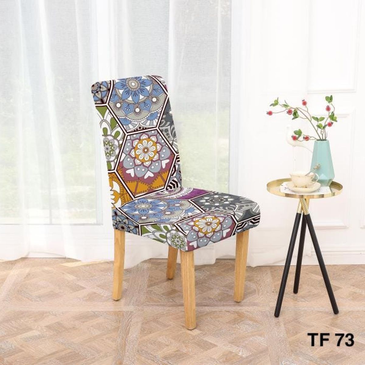 GENERICO - fundas para silla de comedor 6 unidades