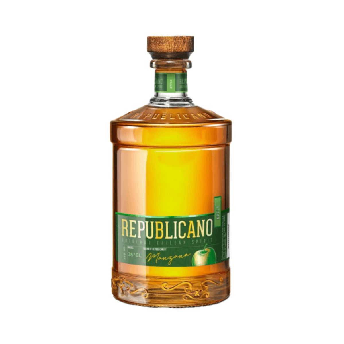 GENERICO - Pisco Republicano Apple 35° 750cc