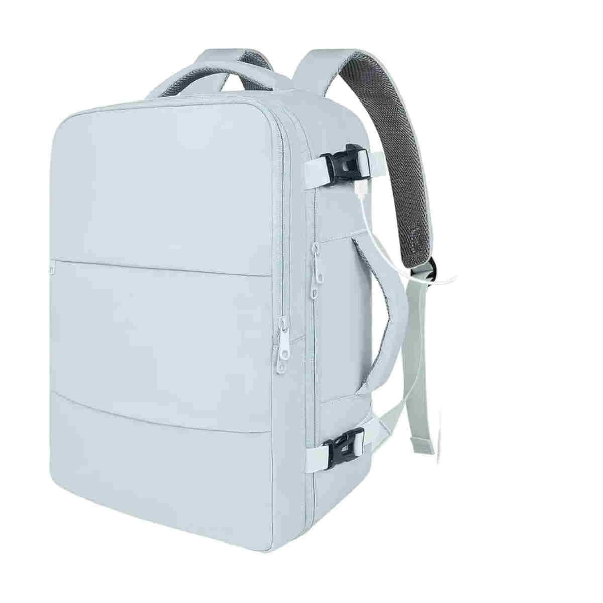 GENERICO - Mochila Impermeable Azul Para Laptop 15.6 Viaje Aprobado Avión BELUG