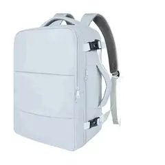 GENERICO - Mochila Impermeable Azul Para Laptop 15.6 Viaje Aprobado Avión BELUG