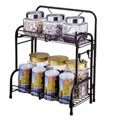 GENERICO - Organizador Para Especieros Tarros De Cocina 2 Niveles