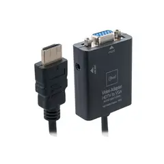 MICROLAB - Adaptador Hub Convertidor HDMI a VGA