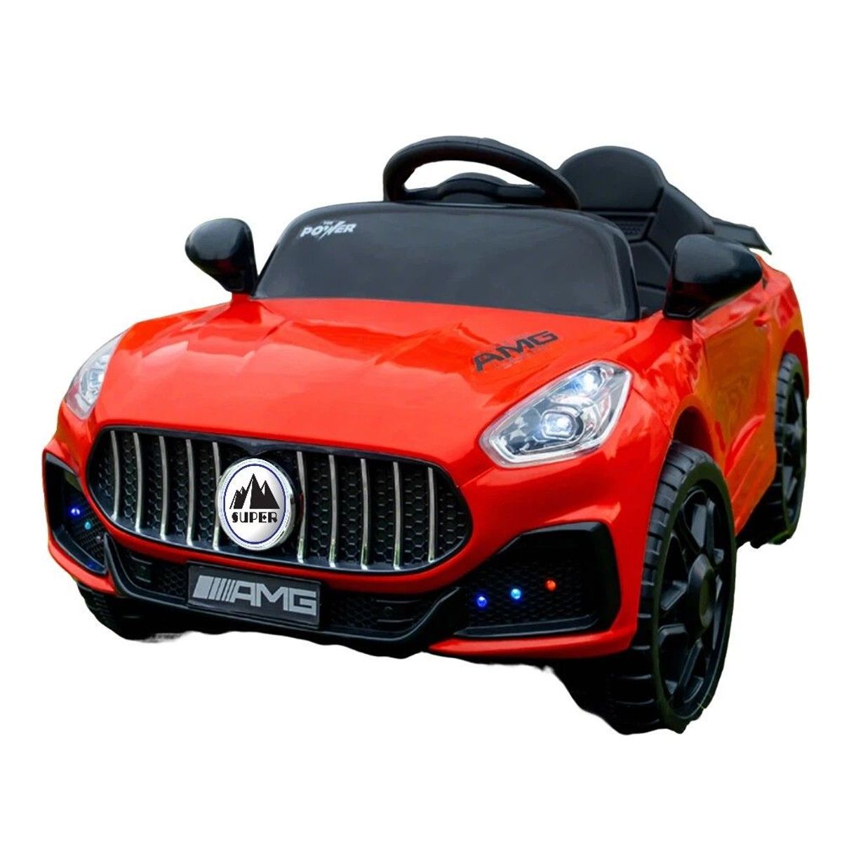 GENERICO - Auto Electrico Futurista Modelo Mercedes Luces Y Sonidos