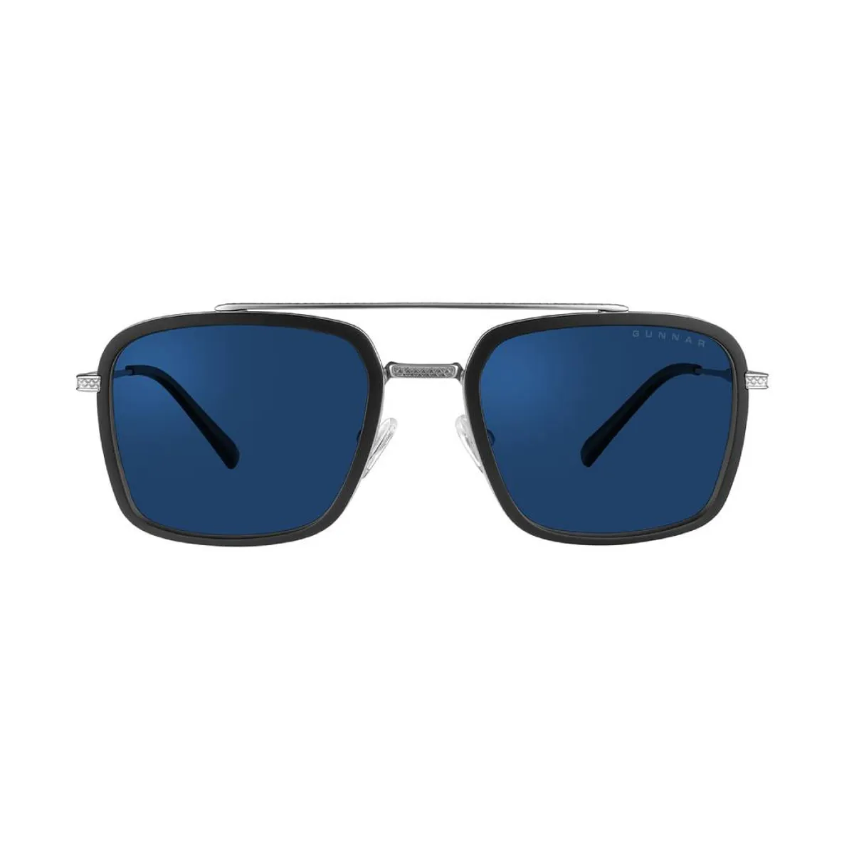 GUNNAR - Lentes Gunnar Barron Silver Sun - Tony Stark Design