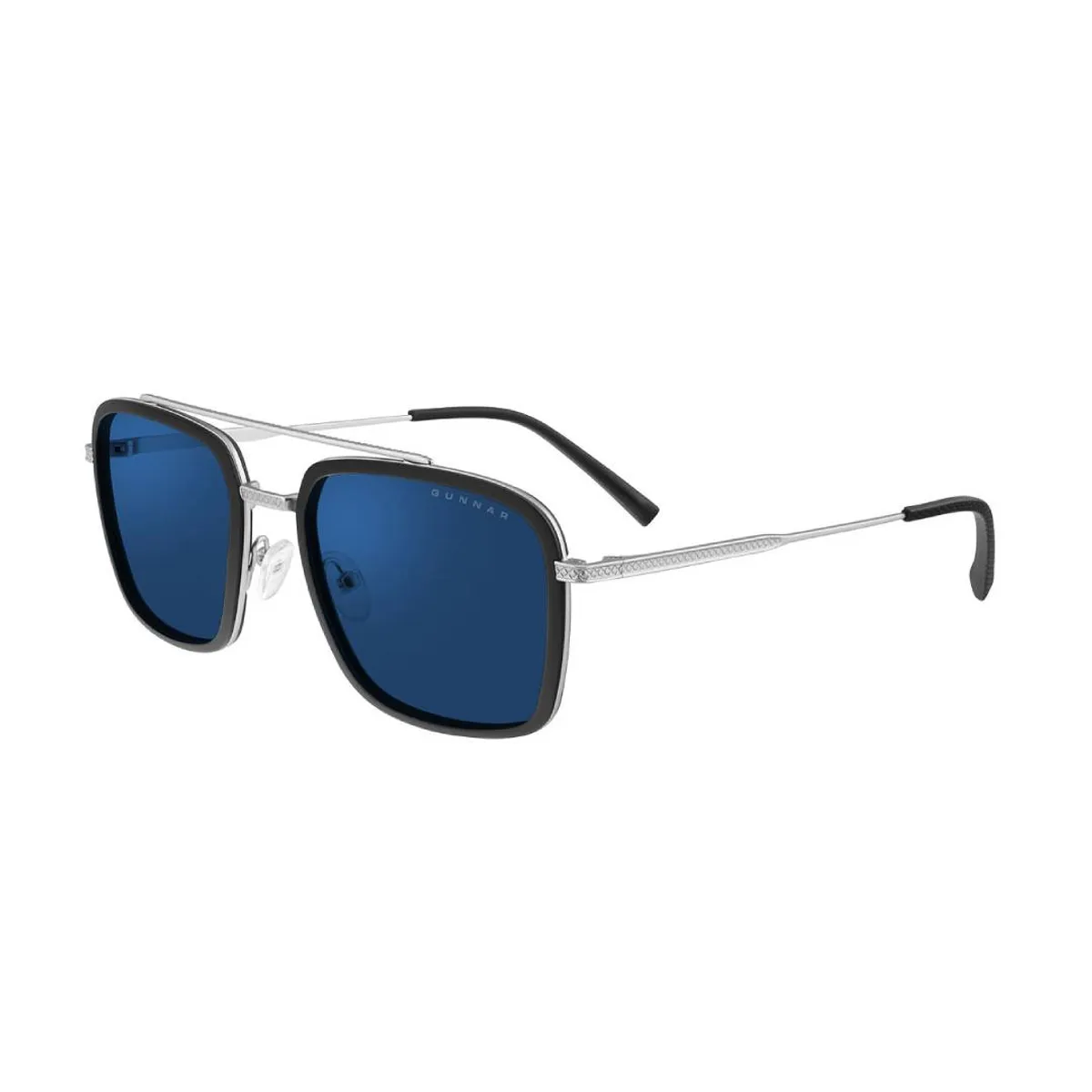 GUNNAR - Lentes Gunnar Barron Silver Sun - Tony Stark Design