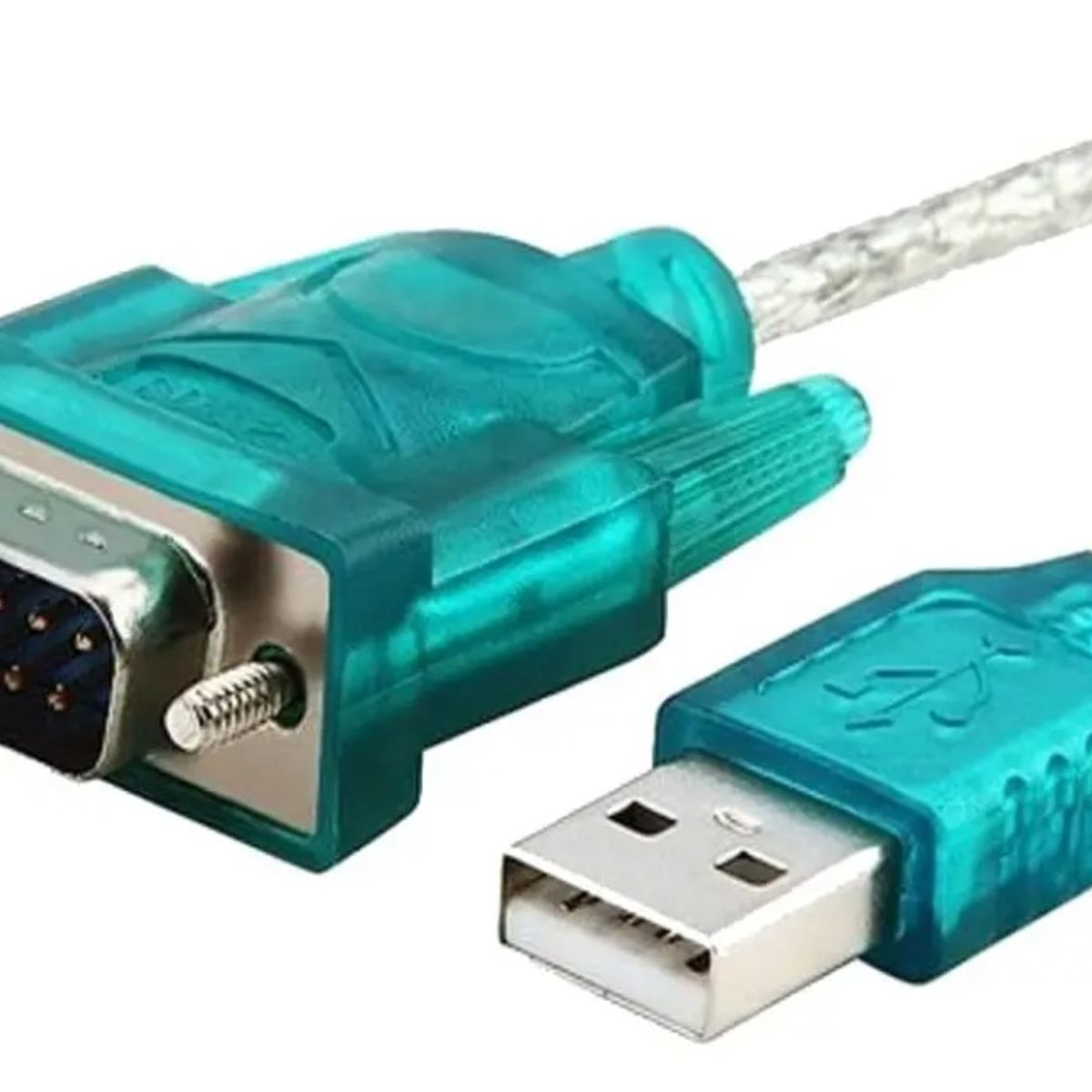 GENERICO - Cable Adaptador de Conexión USB a Rs232, D-sub, Db, 9 Pin 1m